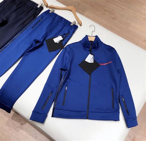 prada tracksuit set